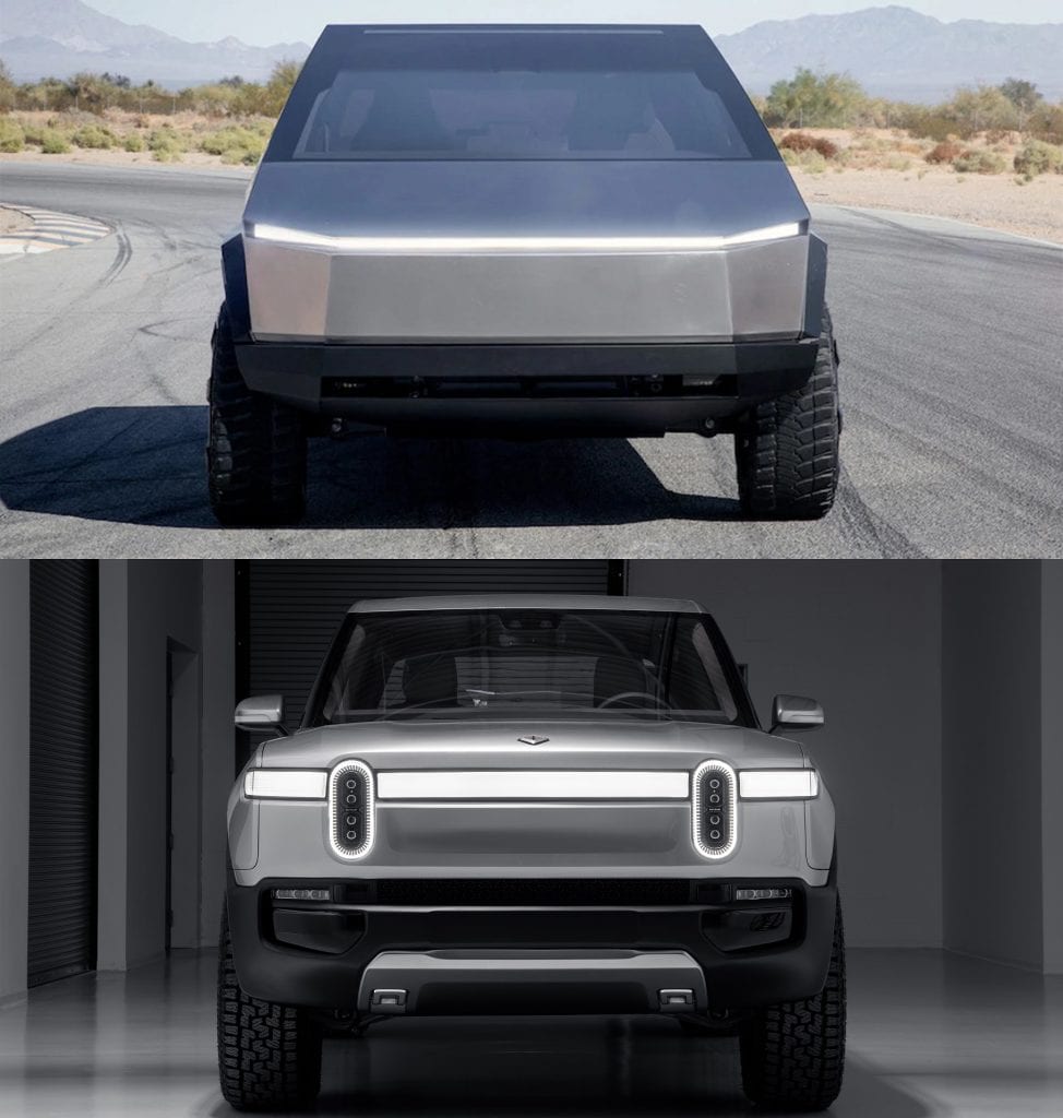 Tesla Cybertruck Vs Rivian R1T Compared EVBite