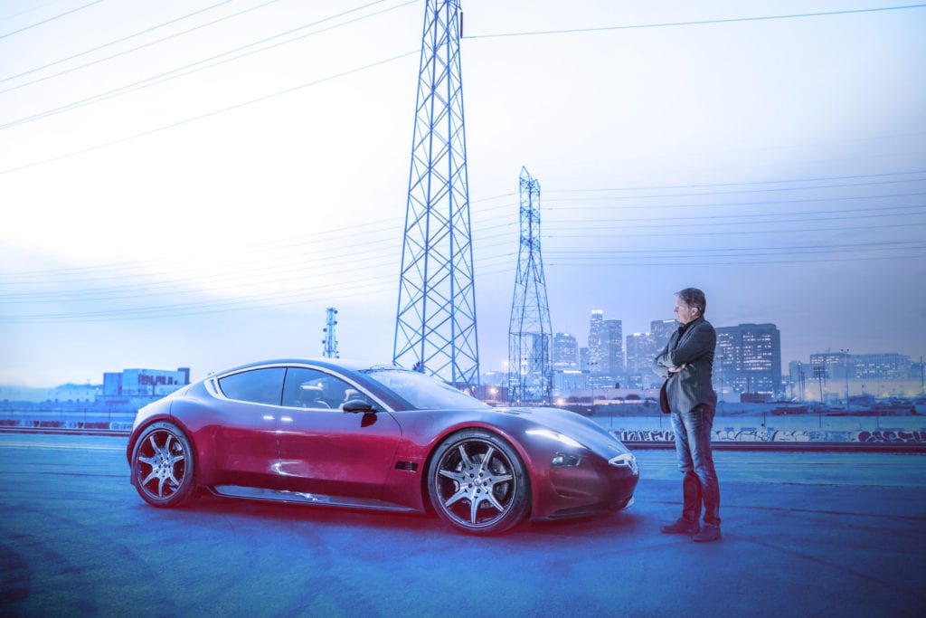 luxury electric cars Fisker E Motion