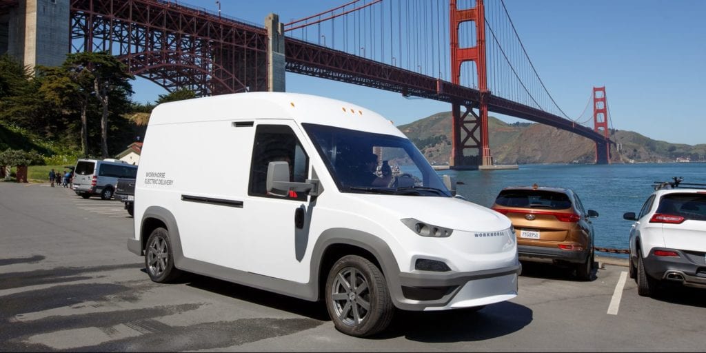 electric delivery vans