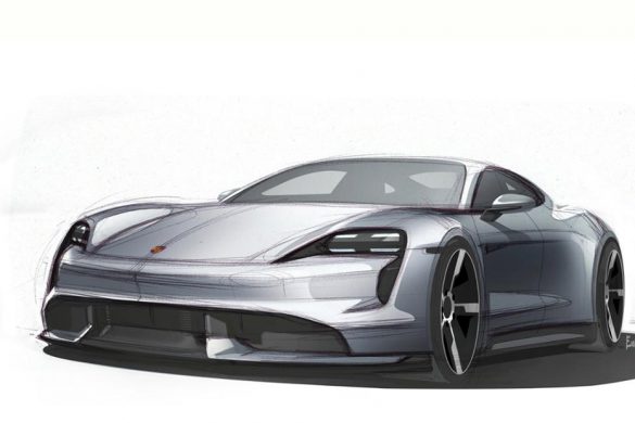 Porsche Taycan Design Sketch