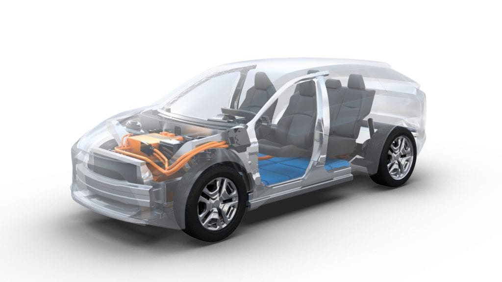 Subaru and Toyota Electric Car Platform