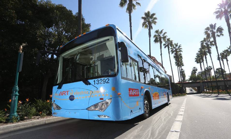 Anaheim electric bus