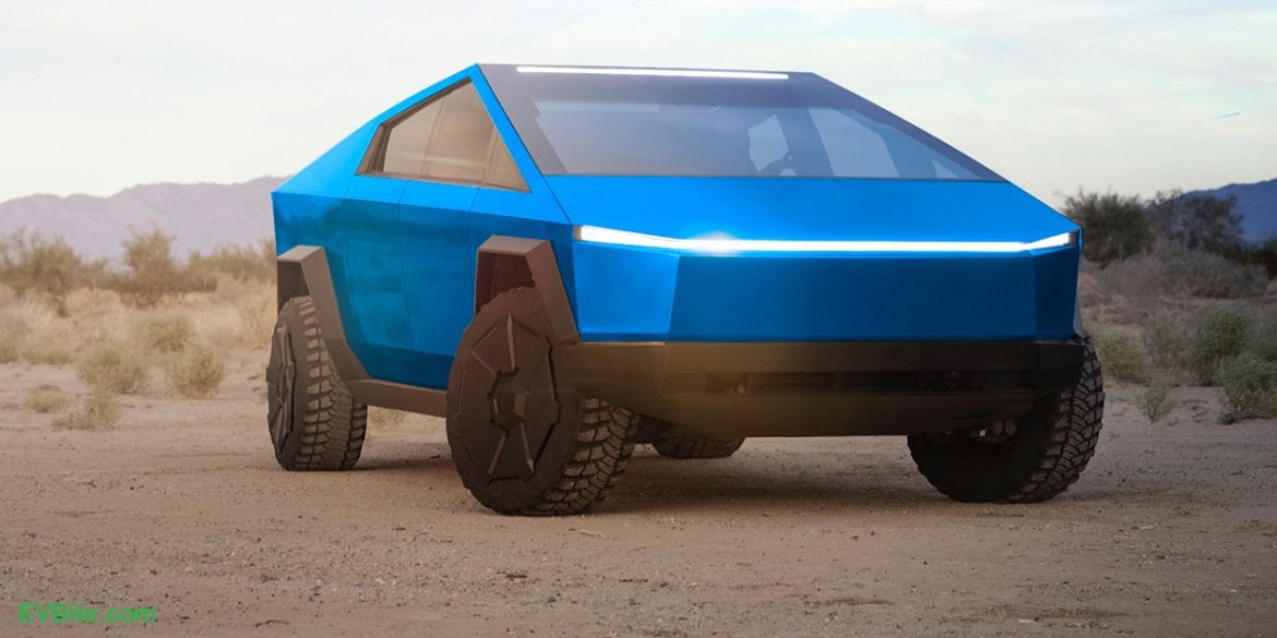 check out the tesla cybertruck in these iconic colors