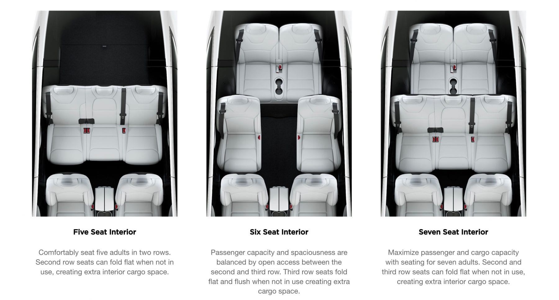 Tesla Model X Seats