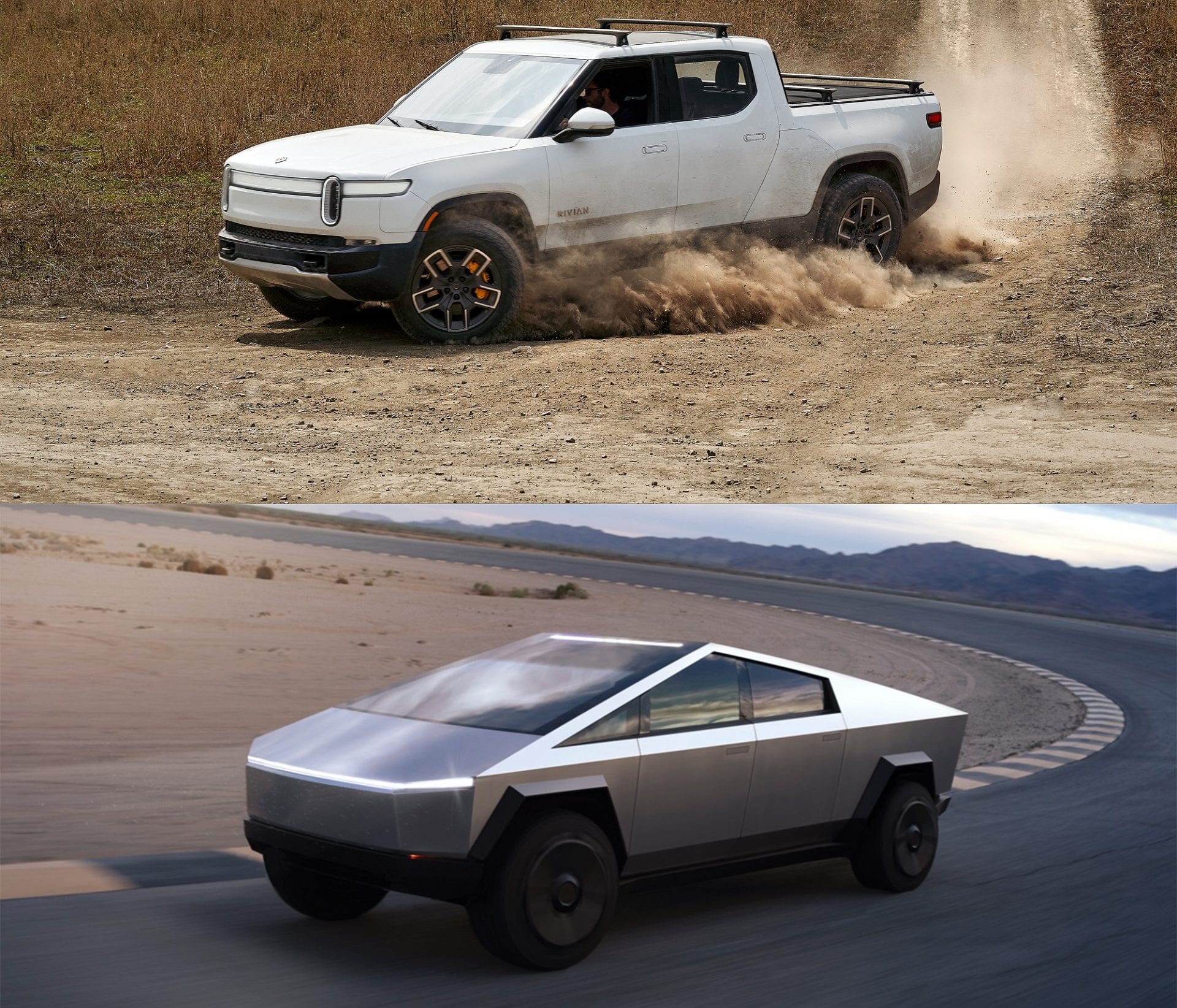 Tesla Cybertruck Vs Rivian R1T - Compared - EVBite